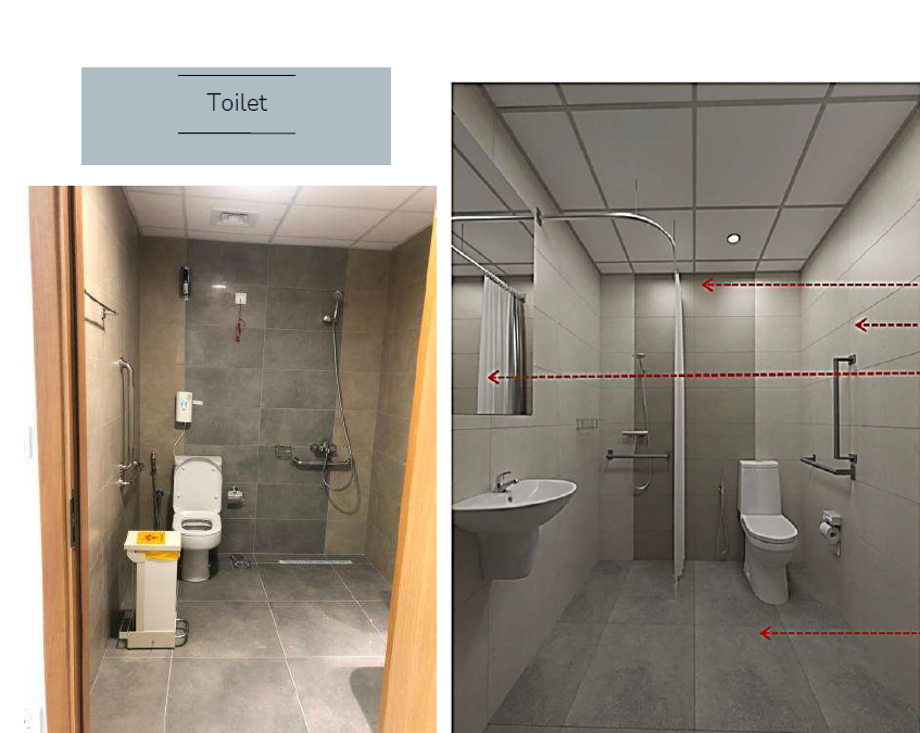 Rashid Hospital Isolation Block-D